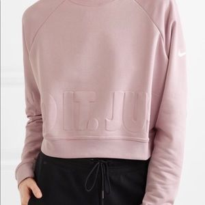 Nike Versa cropped jersey sweatshirt Pink WSport
